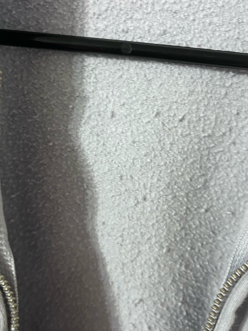 Brandy Melville Lavender Zipper  Jacket with Logo Tag - Picture 2 of 4